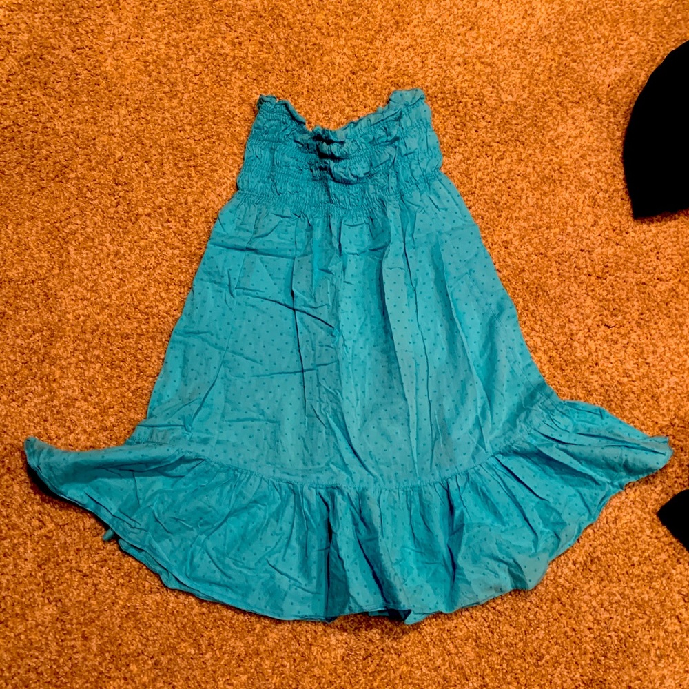 Turquoise Swim Cover-up Medium